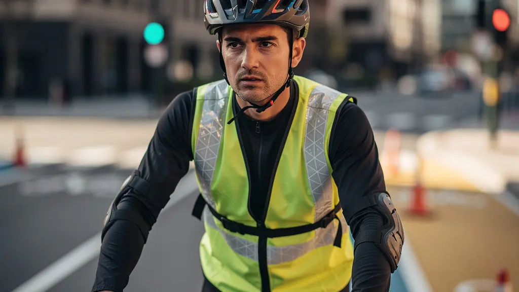 Formation sécurité routière vélo en entreprise avec équipements de protection et signalisation